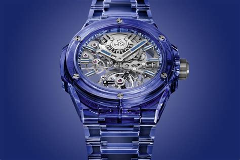 hublot フルダイヤ|Big Bang Integrated Tourbillon Full Blue Sapphire 43 mm .